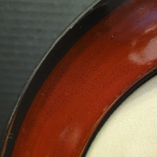 "BELMONT" Red Dinner Plate Gourmet Basics By MIKASA - Picture 4 of 9