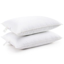 Cheer Collection Hypoallergenic Hollow Fiber Pillows Set of 2 -Assorted Sizes