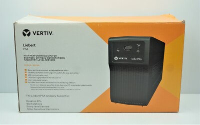 VERTIV | PSA500MT3-230U | 500VA 300W PowerSure PSA 500VA Mini Tower UPS