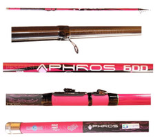 Canna Aphros 5Mt da Pesca Bolognese in Carbonio Mare Lago Fiume TP