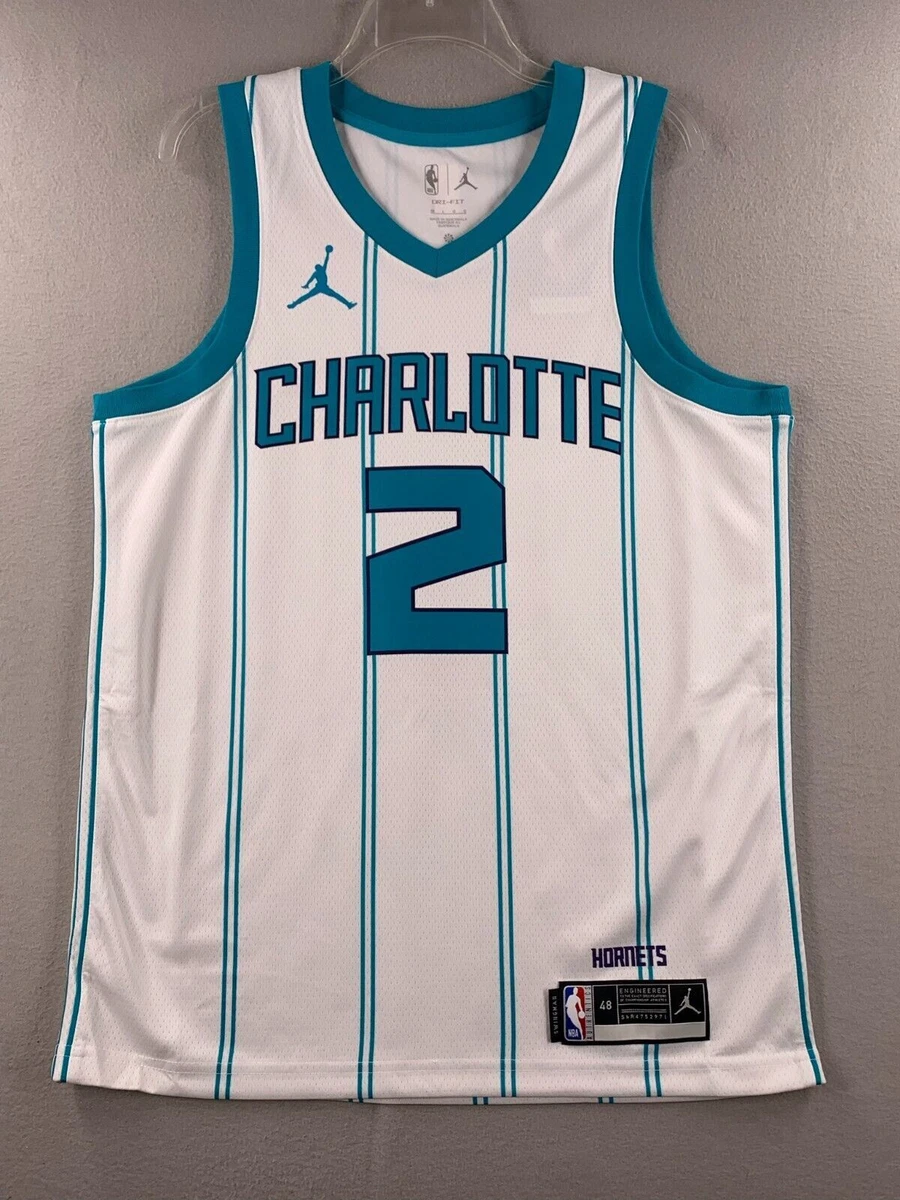 Nike Charlotte Hornets LaMelo Ball White 2022/23 Association Edition Swingman Jersey