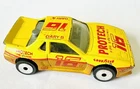 Vintage Matchbox Car Pontiac Fiero 1985 Protech Fire Systems #16 Yellow Gary B