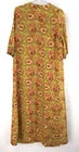 1960s Vintage Diana Dean by Julius Lonschein Caftan Dress Rayon Womens One Size