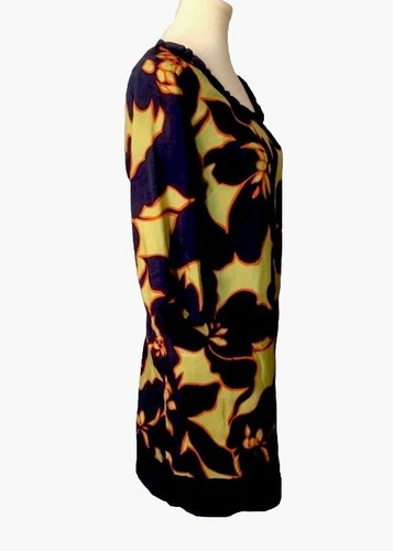 Ann Taylor Loft Size 8 Navy Olive Floral Lined Dress NWT MSRP 89 - Picture 5 of 8