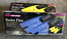 Vintage MTA PRO Wave Explorer Swim Fins Full Floating Size X-LARGE 11-13 NEW