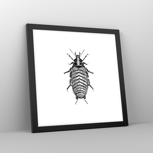 Poster 30x30cm Insetto Scarafaggio Minimalismo Stampe Immagini Quadri Moderni - Foto 7 di 10
