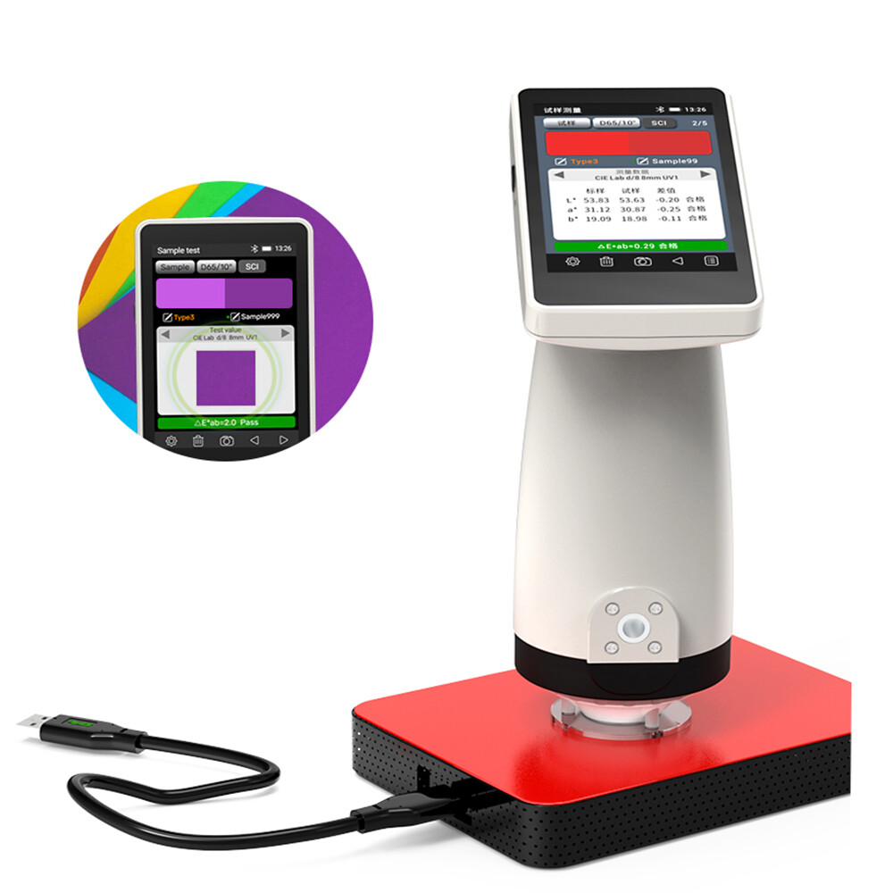 Purple Tape Holder Spectrocolorimeter Color Analyzer - 400-700nm Range ...