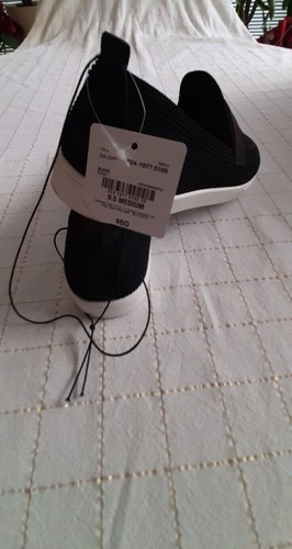 NWT, Saint John's Bay, black platform penney loafer slip on, sz 9.5M - Picture 5 of 6