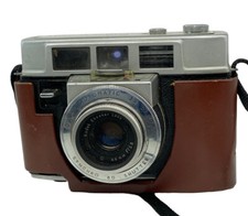 Vintage Kodak Automatic 35 Film Camera Ektanar 44mm Lens Field Case Flash Holder