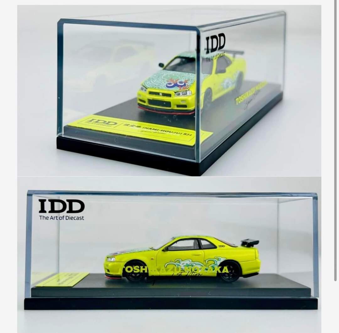 IDD x IDE Collaboration Car 2024 Nissan Skyline GT-R R34