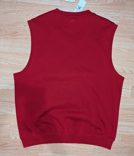 Iowa State Cyclones Sweater Vest By Cutter And Buck Men's Large NWT $66msrp - Picture 6 of 9