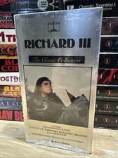Richard III The Classic Collection VHS 1987 Laurence Olivier William Shakespeare