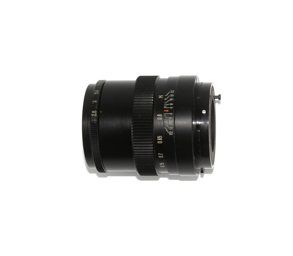 Lente soviética VEGA - 12 B 2.8/90 copia montaje biométrico Pentacon Six Foto 2 de 4