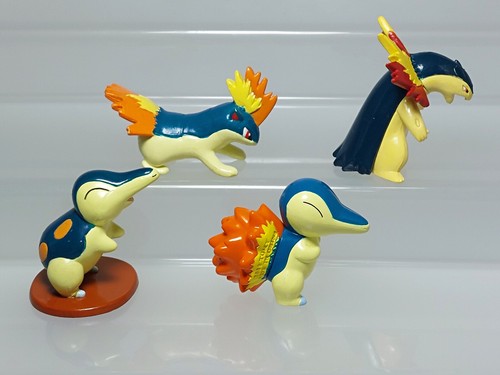 Figura Meganium Chikorita Typhlosion Feraligar Totodile Pokemon Tomy W09 1,3-2 pulgadas - Imagen 9 de 16