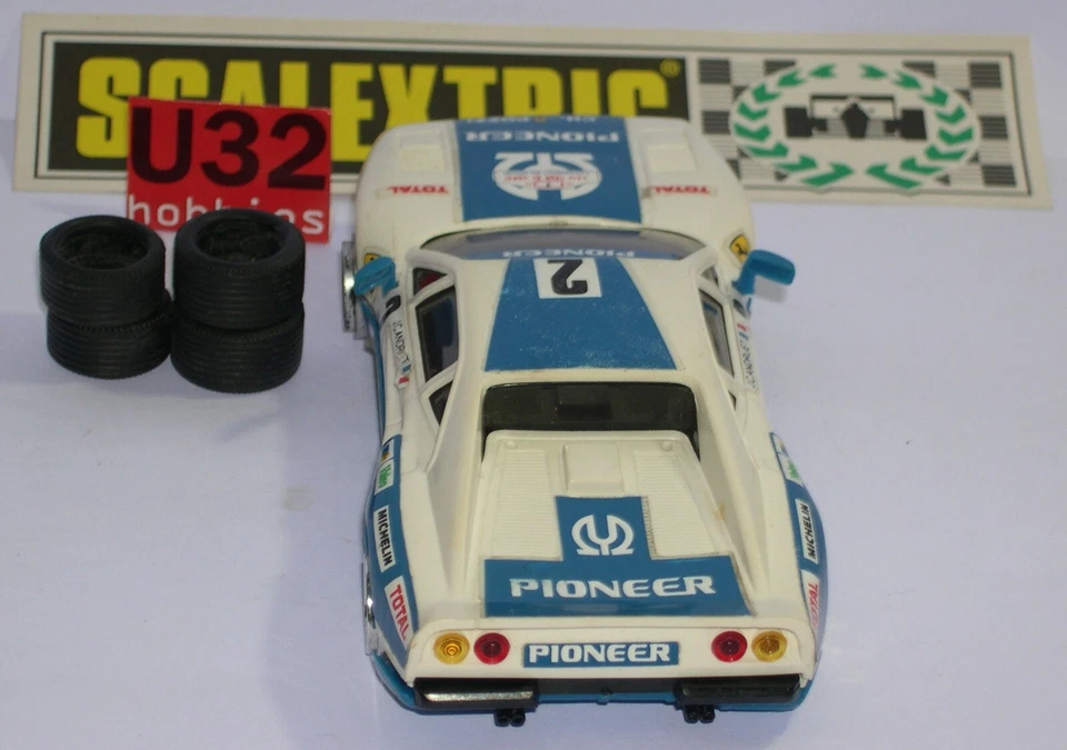 Slot Car SCX Scalextric Exin C-4075 Ferrari 250 GTO #9 Pioneer Andruet - Photo 3/4