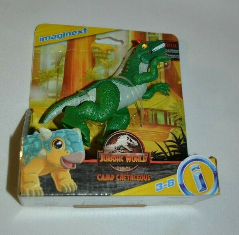Fisher-Price Imaginext Jurassic World: Camp Kreidezeit Allosaurus – Dino-Spielfigur Für Actiongeladene Abenteuer