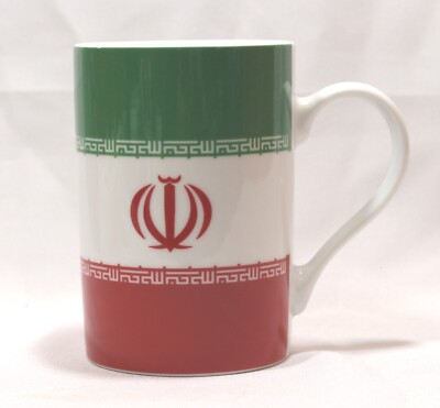IRAN Becher Kaffeebecher Flagge Nationalflagge Mug Fahne Persien NEU
