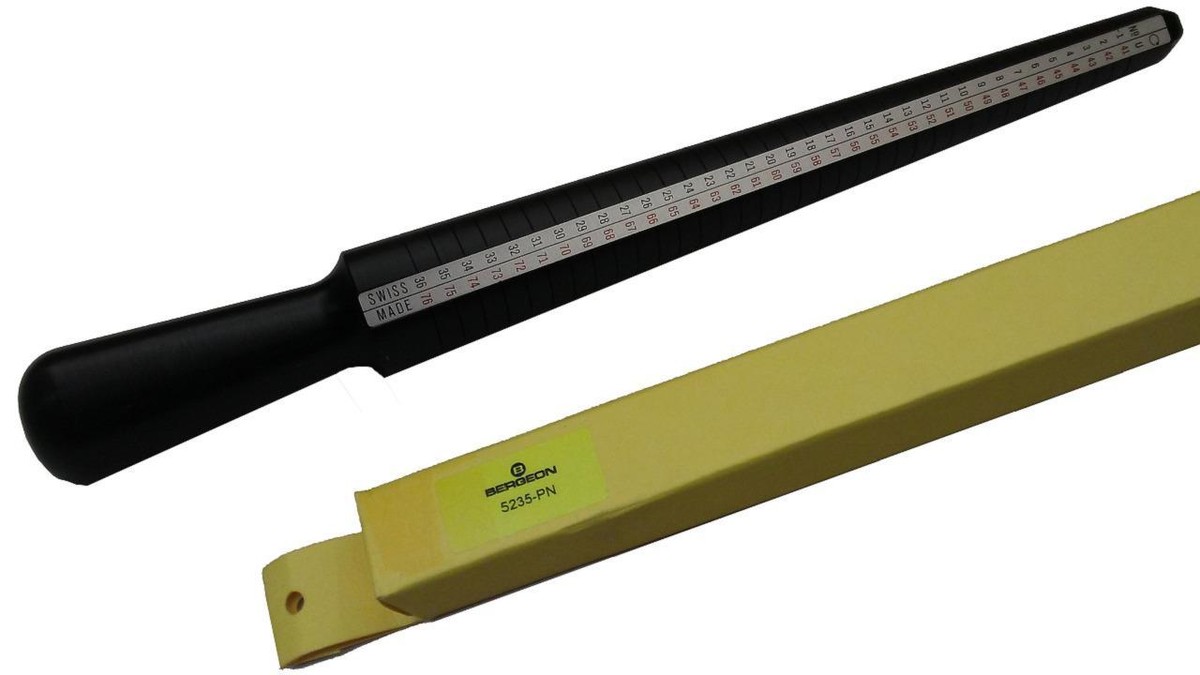 Bergeon Ring Stick, DELRIN Black, Does not Scratch Four