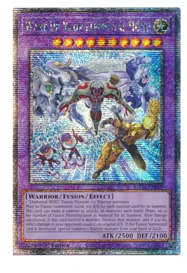Elemental HERO Wake Up MP24-EN018 1st Qtr Century Secret Rare NM-image