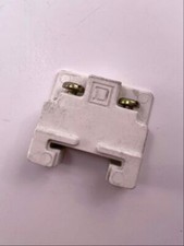 Square D White Terminal Block, Lot of 5, Used