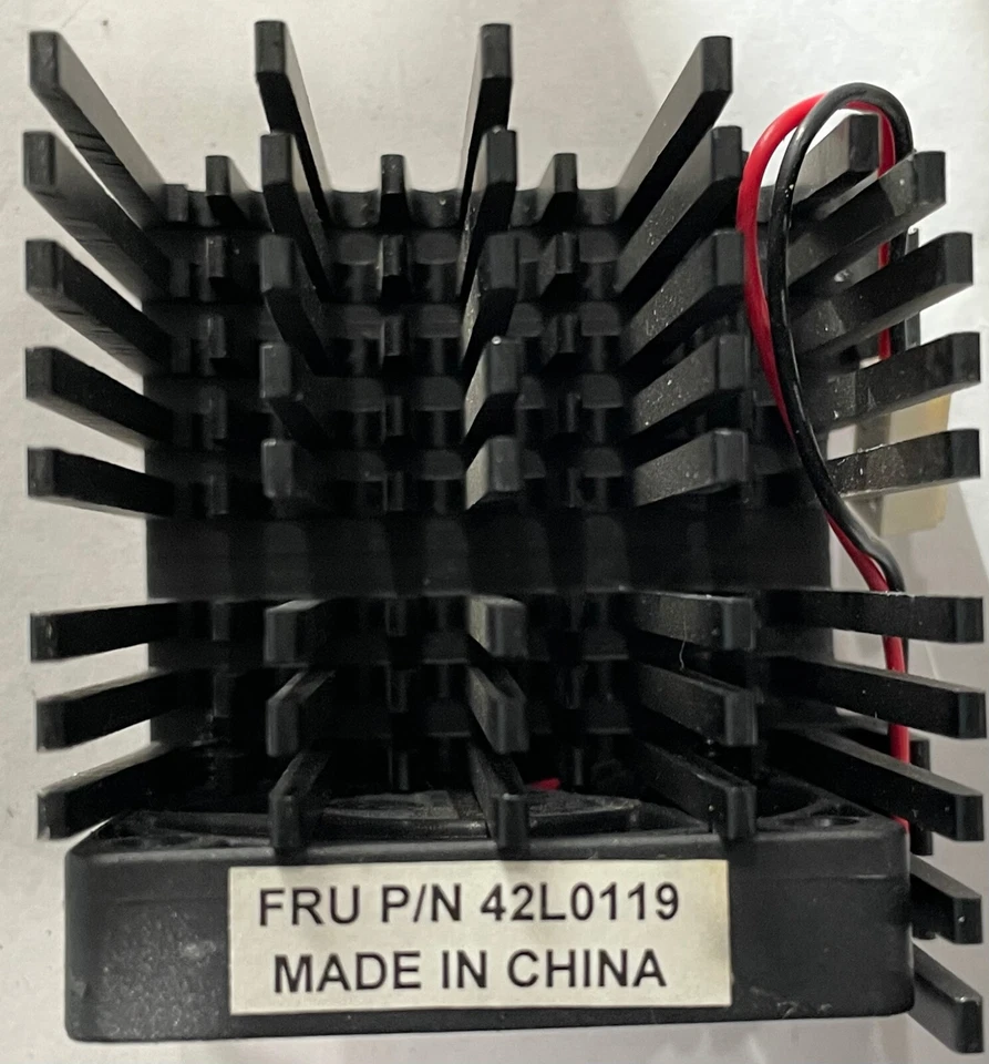 Heatsink/Fan IBM PN: 42L0119 Furnell Model: PL50B12M 12v - Image 4 of 4