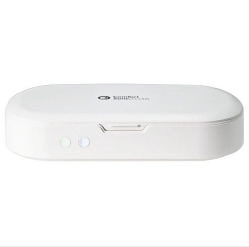 Caja esterilizadora de luz UV cerrada Comfort Zone Clean para teléfonos mascarillas llaves - Imagen 2 de 10