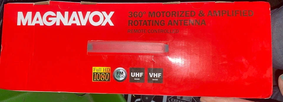 Antena Mando a Distancia Giratoria Amplificada Motorizada 360 Grados Magnavox Foto 4 de 4