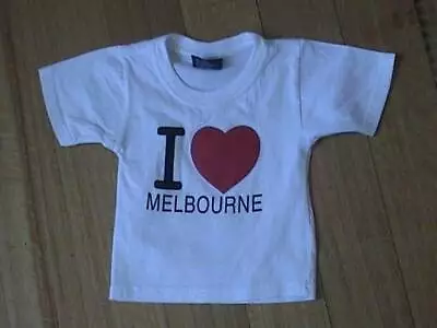 I LOVE HEART MELBOUNRE AUSTRALIA T-SHIRT ALL SIZES