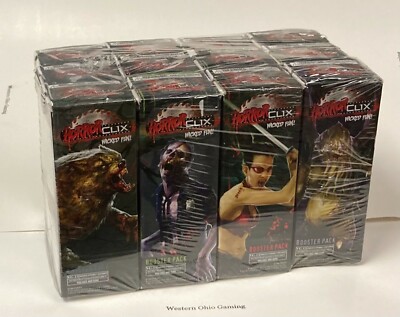 Horrorclix Base Set Booster Pack Brick NEW CMG WZK0670 WizKids