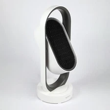 SWINGING HEATER AND FAN WITH REMOTE CONTROL AND SAFETY COMPACT GRID - DUAL USAGE
