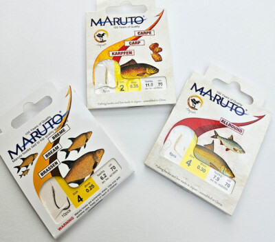Maruto Angelhaken, gebundene Vorfach, Karpfen, Brasse, Allround