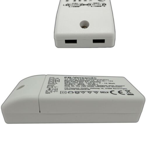 LED Trafo 12V DC 0,5 - 15 Watt Netzteil Treiber Transformator Driver Lampen - Bild 3 von 6