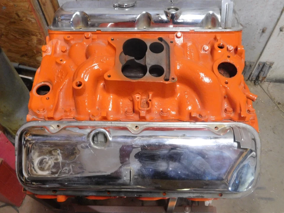 1966 Chevrolet 396 Big Block Complete Refurbished L35 Engine from a 1965 Impala - Image 3 of 4