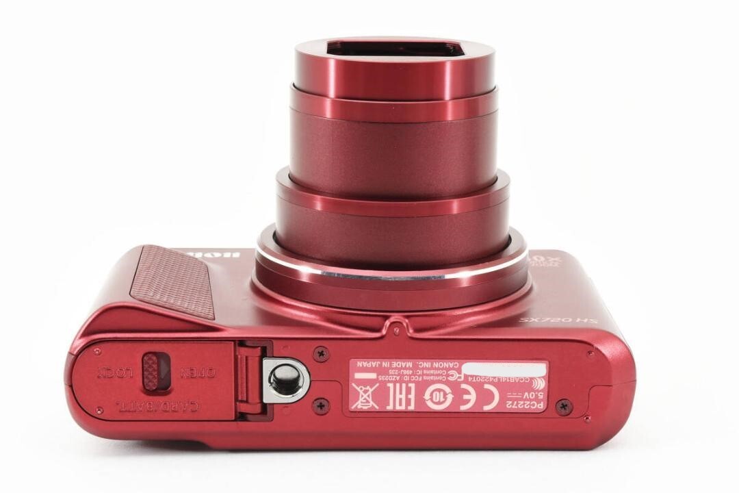 【超美品】PowerShot SX720 HS レッド Canon - 超美品 PowerShot SX720 HS レッド M999の通販 by