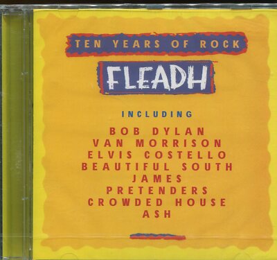 Ten Years Of Rock - Fleadh - Bob Dylan - Van Morrison - New & Sealed