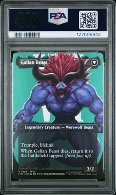 2025 MTG FINAL FANTASY FOIL #0383 GALIAN BEAST/VINCENT VALENTINE