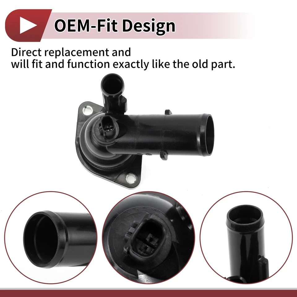 Engine Coolant Thermostat Housing Assembly for Lexus ES250 2021-2024 for Toyota - Image 4 of 4