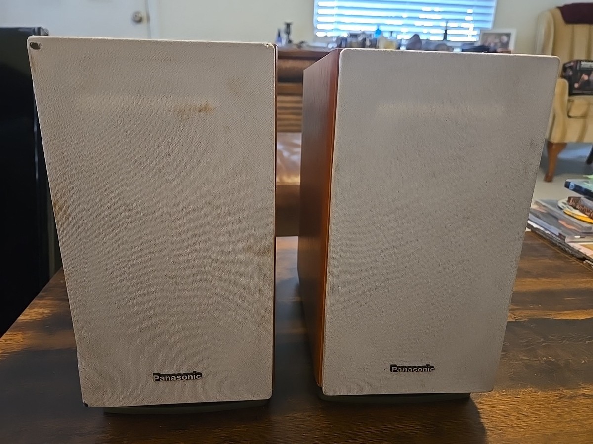 Panasonic Sb-pm19 Bookshelf Speaker System 70w 6 Ohms for sale Panasonic Sb-pm19 Bookshelf Speaker System 70w 6 Ohms for sale