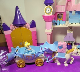 Lego Duplo 6154 Cinderella's Castle With Carriage Fairy Glass Slipper No Prince