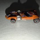 HOTWHEELS REDLINE ORANGE FLYING COLORS ENAMEL TWINMILL II 1969 DIECAST TWIN MILL
