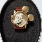 Lorus V401-5700 Mickey Mouse Wristwatch Gold Tone Vintage No Box/Accessories