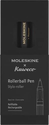  x Kaweco, Roller Pen, 0.7mm Point, Black with Black Ink 