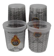 Plastic Paint Mixing Cups 12 Quart Size Cups 7 mixing ratios High Teck MC32