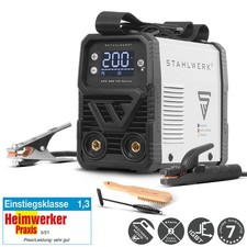 STAHLWERK Schweißgerät ARC 200 MD Digital DC MMA E-Hand Lift-TIG Funktion 200 A