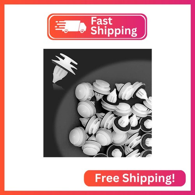 #ad 25PCS Door Trim Panel Retainer Clips Belt Weather Strip Washer Compatible With M $10.51