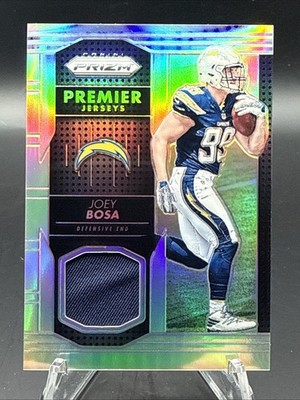 2016 Panini Prizm - Premier Jerseys Joey Bosa #PPJ-JB Silver Prizm (MEM, RC)