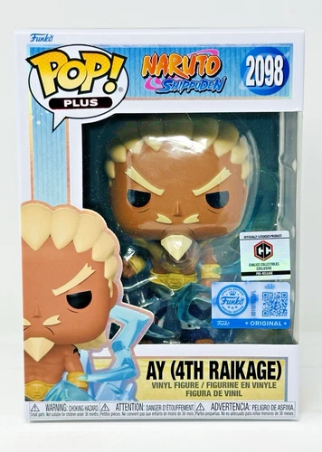 Funko Pop! Plus. Naruto: Ay (4th Raikage) #2098 Chalice Pre Release - Read