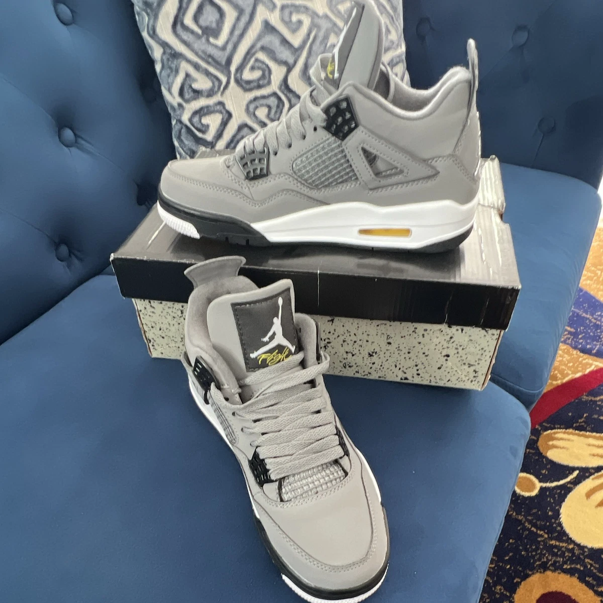 Jordan 4 Retro Low Cool Grey for Sale | Authenticity Guaranteed | eBay