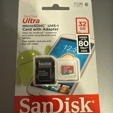 SanDisk Mobile Ultra Class10 32GB microSD micro SDHC UHS-I U1 Flash Memory Card