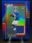 2025 Donruss Optic Donruss Threads Jaxson Dart #DTBH-JDT Blue Hyper [RC]